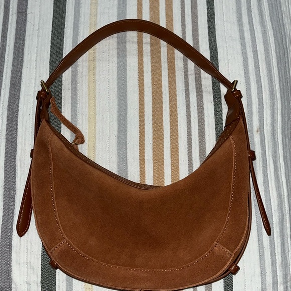 COPY - Genuine Suede handbag - Picture 1 of 8